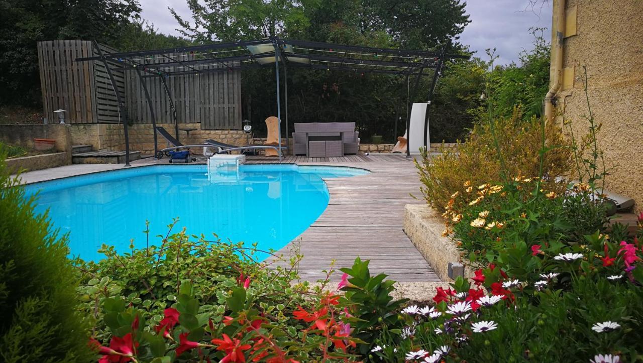 La Villa Des Coteaux Pomport Bagian luar foto